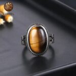 Anillo Ojo de Tigre – Piedra Naturaleza Sublime