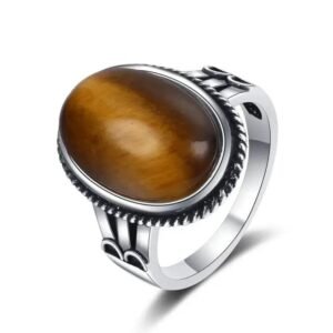 anillo ojo de tigre piedra naturaleza sublime 52 662 1 1