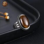Anillo Ojo de Tigre – Piedra Naturaleza Sublime