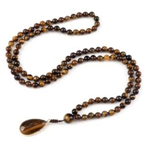 collar colgante ojo de tigre 70cm ojo tigre 135 1 1