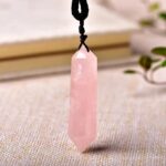 Collar de Cuarzo para Hombre en Cuarzo Ahumado