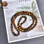 Collar de cuentas de ojo de tigre – Cuentas redondas