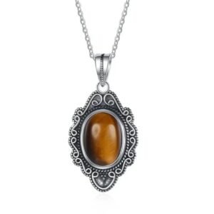 collar de ojo tigre para mujer ojo 274 1 1