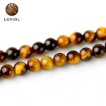 Collar Mala Ojo de Tigre 108 Cuentas