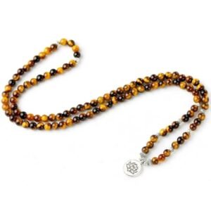 collar mala ojo de tigre 108 cuentas loto 644 1 1