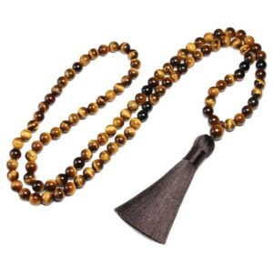 collar mala ojo de tigre alivia el dolor tigre 411 1 1