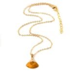 Collar Mujer Ojo de Tigre - Piedra Semipreciosa