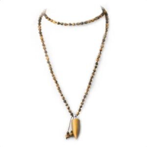 collar mujer ojo de tigre semiprecioso tigre 254 1 1