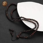 collar ojo de buey cordon negro encerado tauro 842 1 1