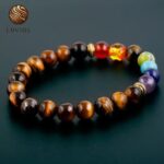 Pulsera Chakra Ojo de Tigre – Perlas naturales