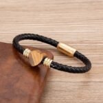 Pulsera Corazón Piedra Ojo de Tigre