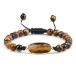 Pulsera de litoterapia Ojo de Tigre