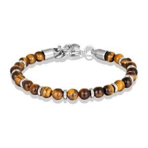 pulsera de ojo tigre para hombre ojo 721 1 1