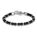 Pulsera de ojo de tigre para hombre – de Cuentas