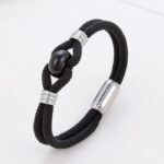 Pulsera de ojo de tigre para mujer – de Cuerda