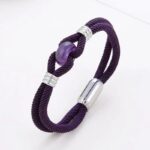 Pulsera de ojo de tigre para mujer – de Cuerda