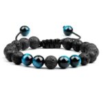 Pulsera de piedra de halcón de energía poderosa
