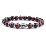 pulsera de piedra ojo buey natural dinero 17cm 386 1 1