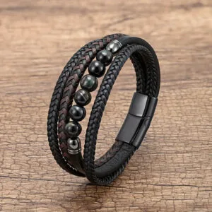 pulsera de piedra ojo halcon perlas naturales y beneficios 19cm 106 1 Colgante Ojo de Tigre, Collar Ojo de Tigre, Péndulo ojo de tigre Luviol