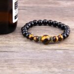 Pulsera de Piedras Naturales de 17cm a 23cm: Look Moderno