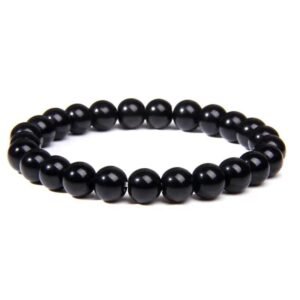 pulsera ergonomica de onix negro natural 17cm 431 1 1