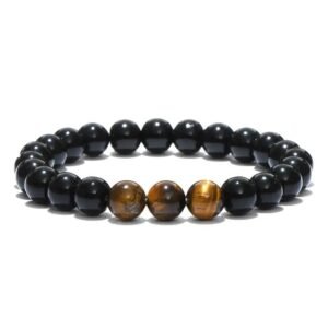 pulsera magnetica de ojo tigre obsidiana 3 perlas tigre 984 1 1