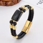 Pulsera Mujer Ojo de Halcón en Acero Inoxidable