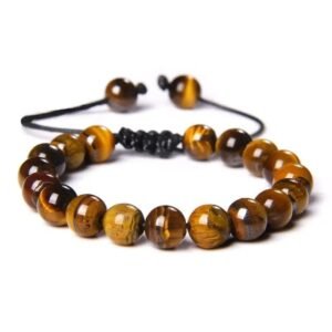 pulsera ojo de tigre en piedra natural amarillo 447 1 1