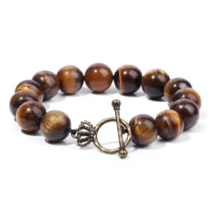 pulsera ojo de tigre natural proteccion y energia 19cm 331 1 Pulsera Ojo de Tigre Luviol