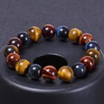 Pulsera Ojo de Tigre Toro Halcón, 100% Natural