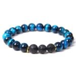 pulsera ojo de tigre y piedras lava equilibrio emocional tigre azul 339 1 1