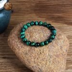 pulsera piedra natural ojo de tigre verde 382 1 1