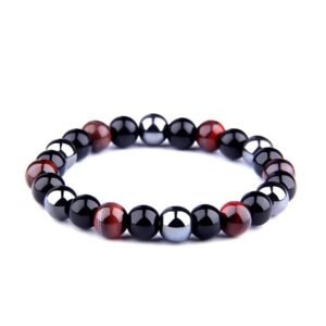 pulsera piedra ojo de toro triple proteccion 17cm 705 1 1